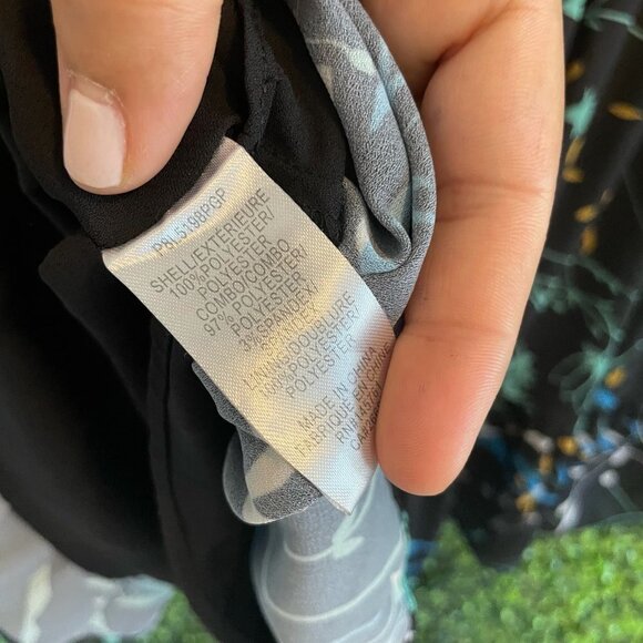 Parker Joelle Ruffle Trim Floral Dress - Picture 8 of 9